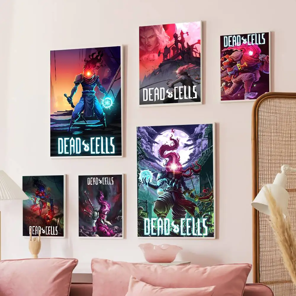 Dead Cells Classic Vintage Posters HD Quality Wall Art Retro Posters for Home Room Wall Decor