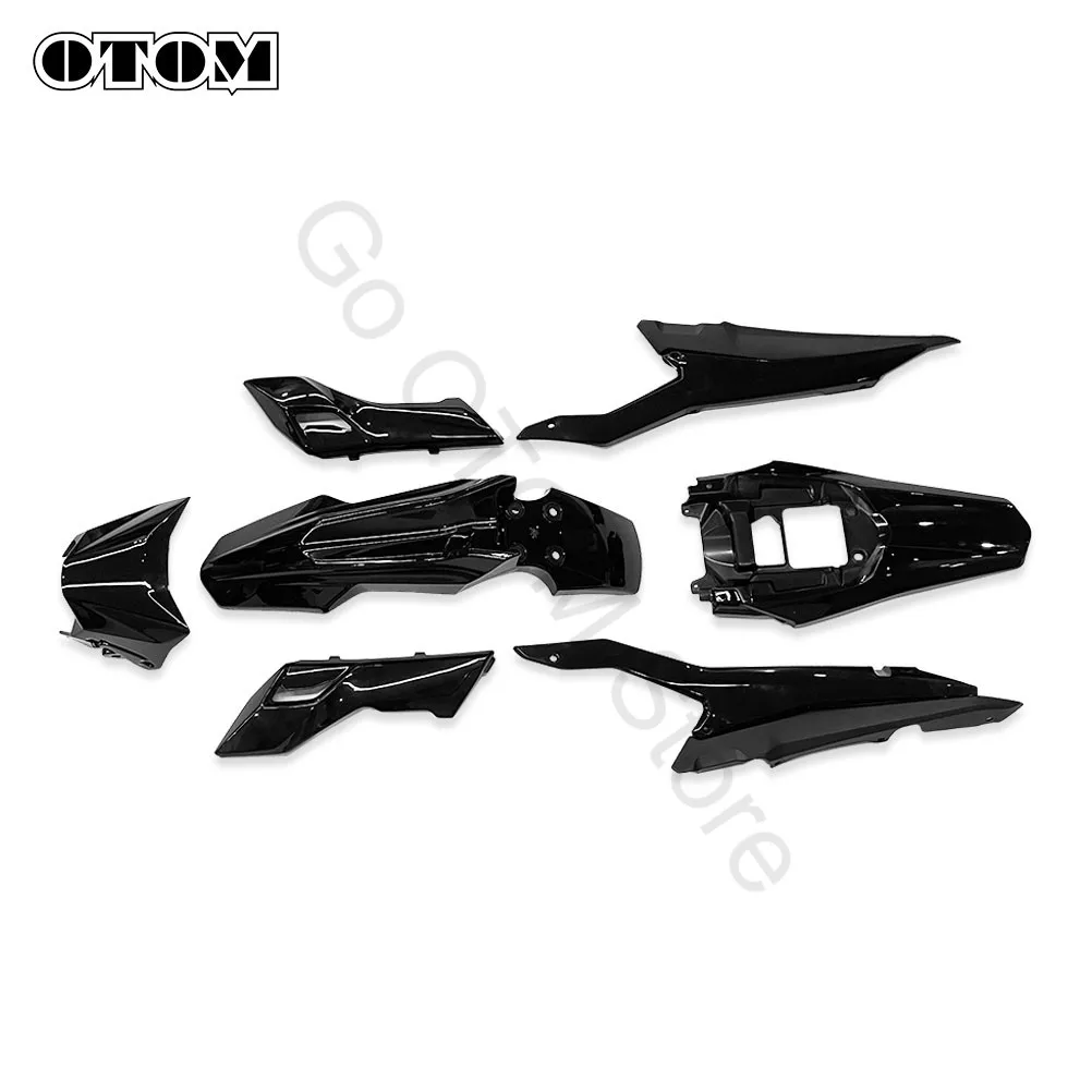 OTOM For Surron Ultra Bee Motorcycle Full Plastic Kit Front Rear Fender Subframe Panel Headlight Shroud Battery Cap Cover Guard