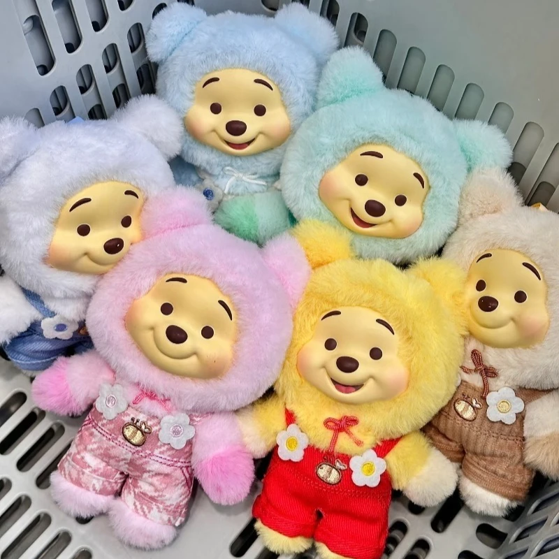 

New Genuine Winnie The Pooh Pupu Candy Series Blind Box Lovely Trendy Toys Winnie Mystery Box Cute Vinyl Bag Pendants As Gifts