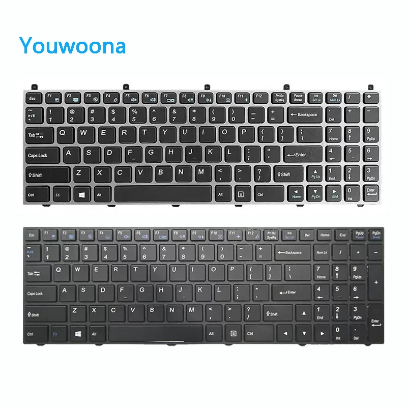 

New Laptop Keyboard For Hasee K670E-G6E3/G6A6/G6D3/G4A6 K670E-G6A5/G6D1/G6D2/G6H5