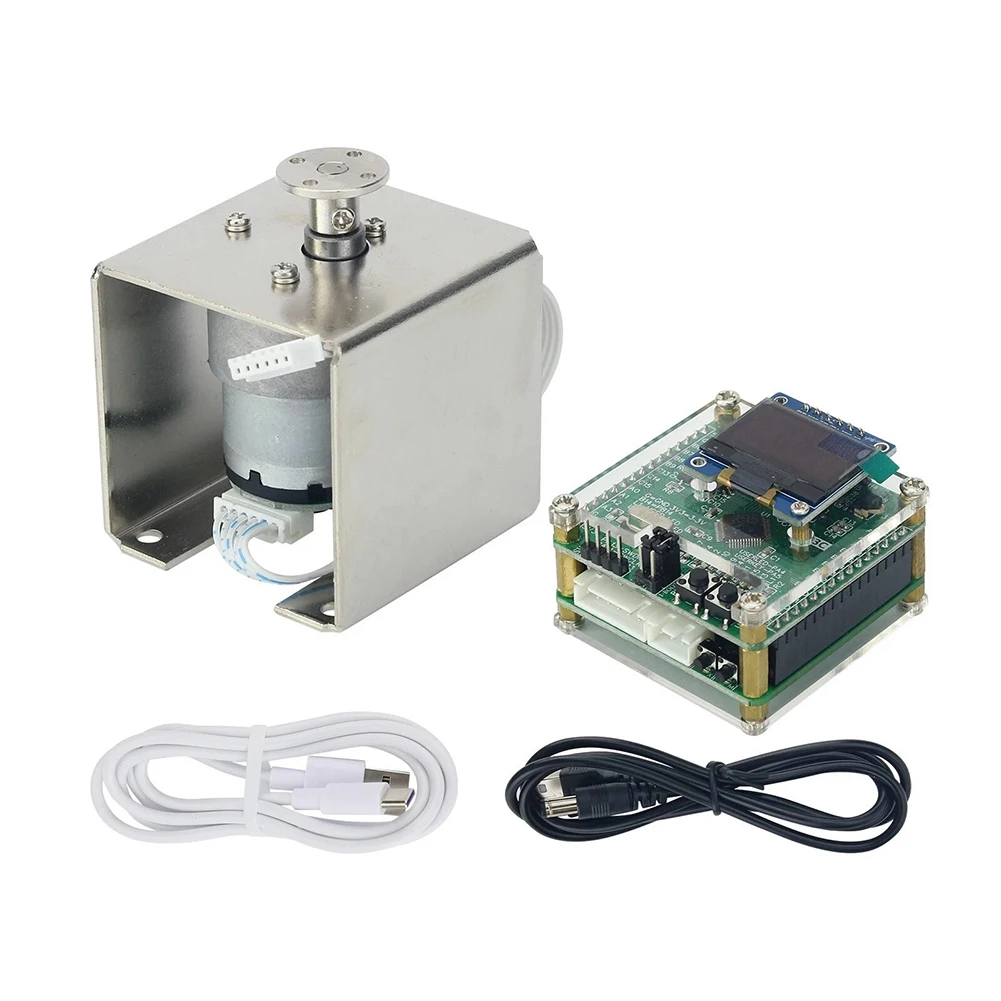 DC Motor PID Learning Controller Kit for STM32 Encoder Position Control with 12V Brushed Motor and Metal Bracket