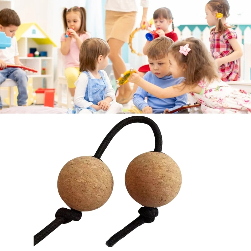 Aslatuas Rhythmic Sandball African Shaker Rattle Double Gourd Hand Percussion Instrument for Beginners Lovers Enduring