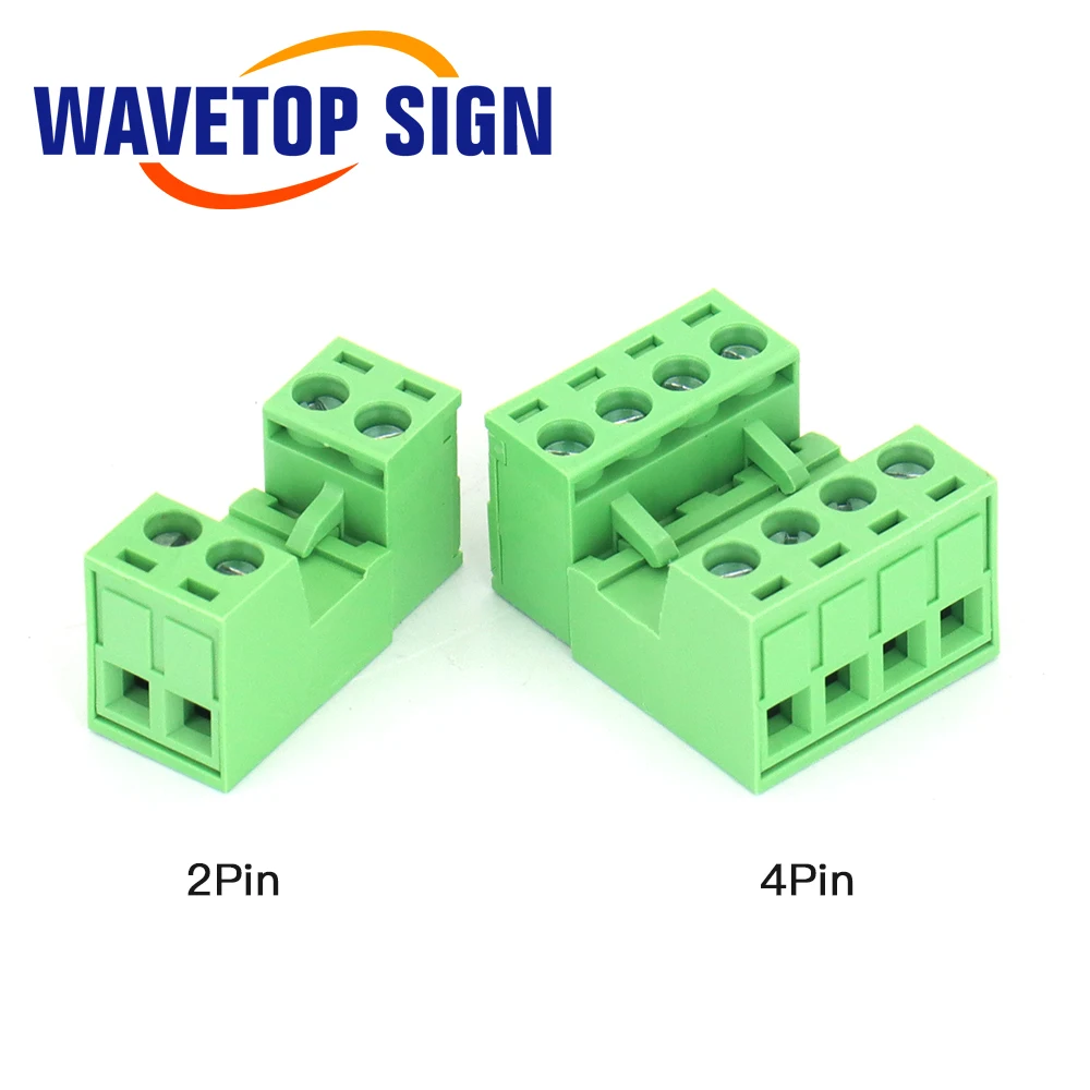 SignkoRay Pluggable Terminal Blocks Connector Butting Style 2EDGRK-5.08mm 2Pin 4Pin 6Pin Screw Terminals