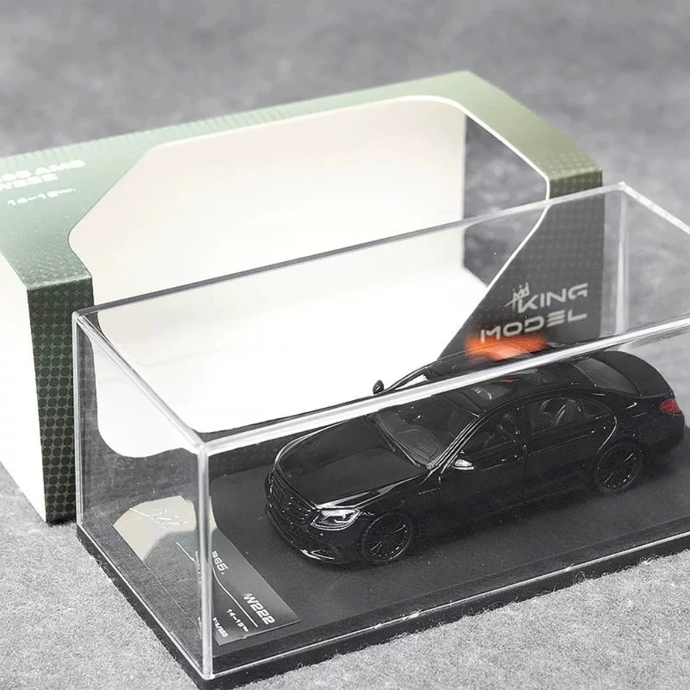 KM 1:64 S65 W222 gegoten verjaardagscadeaus Hobby Display Simulatiecollectie
