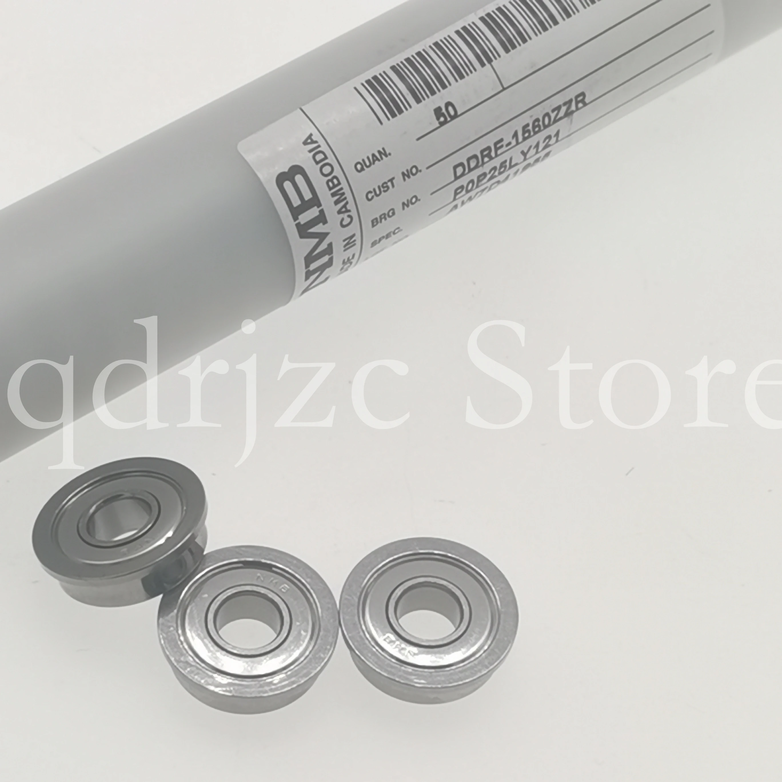 (10 pcs) NMB Miniature bearings made of stainless steel flanged DDRF-1560ZZRP0P25LY121 SF696ZZ F696HZZ   6mm X 15mm X 5mm