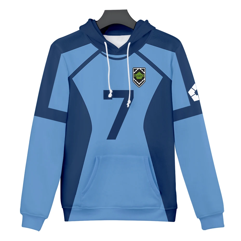 

Fashion Anime Blue Lock 3D Print Hoodies Men Women Casual Oversized Hoodie Pullovers Hooded Sweatshirts Tracksuits Man Clothing
