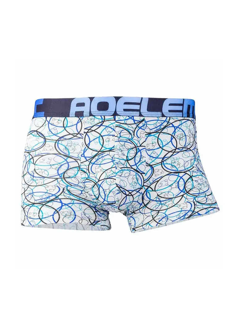 

Men's Underwear Modal U-Convex Mid-Waist Boxer Briefs Sweat-Absorbent Men's Breathable Sexy Boxer Briefs