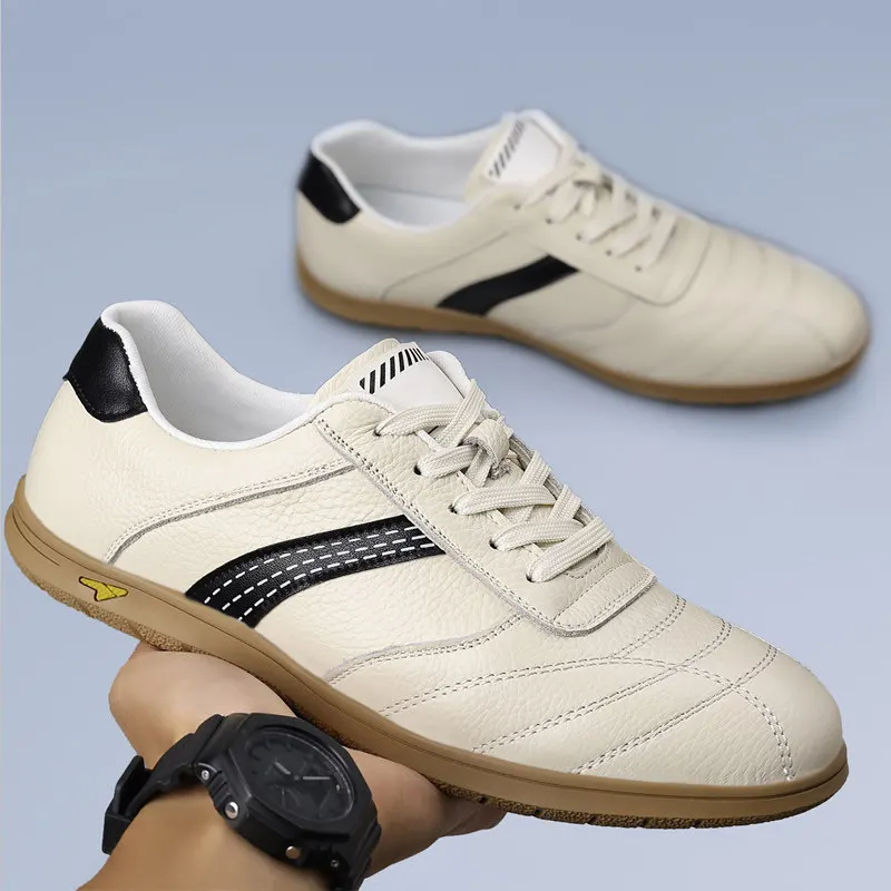 Men's Flat-Soled Casual Hiking Trainers Comfortable and Versatile Unisex Hiking Walking Shoes Casual Sports Walking Footwear