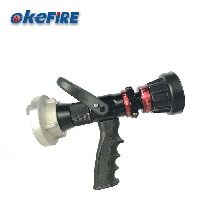 OKEFIRE Fire Fighting Pistol Grip Adjust Flow Nozzle Grip