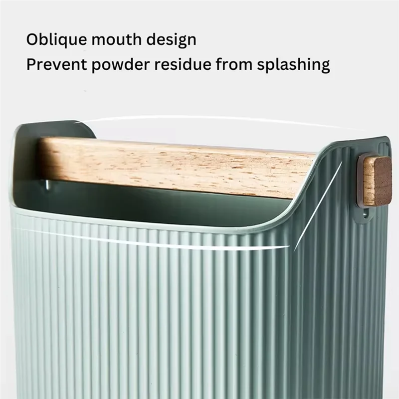 

Efficient-Coffee Knock Box Large Capacity Espresso Grounds Container Powder Beveled Residue Dump Bucket Maker Tools