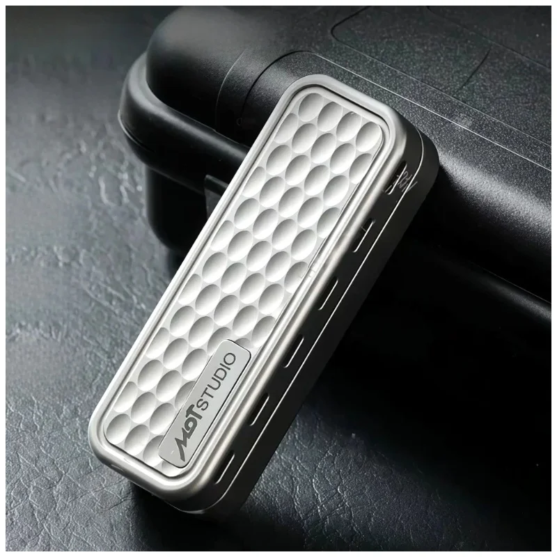 EDC Titanium Fidget Spinner for Stress Relief Metal Mechanical Tuning Fork Slider Anti Stress Push Card Plate Mens Birthday Gift