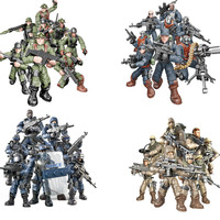 World War 2 WW2 Army Military Soldiers SAWT Soldiers Special Force DIY Model ​Building Blocks Bricks Children'S Toys