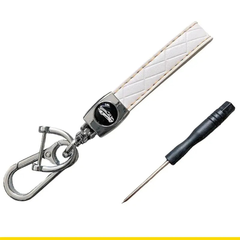SZCH Multifunction Braided Rings Elegant & Functional Easy Install Keychain Braided Keychain for Multiple Vehicle Models Gift