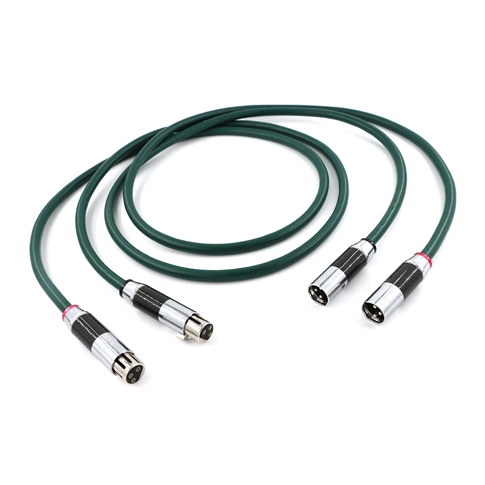 HIFI 1Pair FURUTECH OCC single crystal copper FA-220 fever balanced line signal line audio line XLR cable