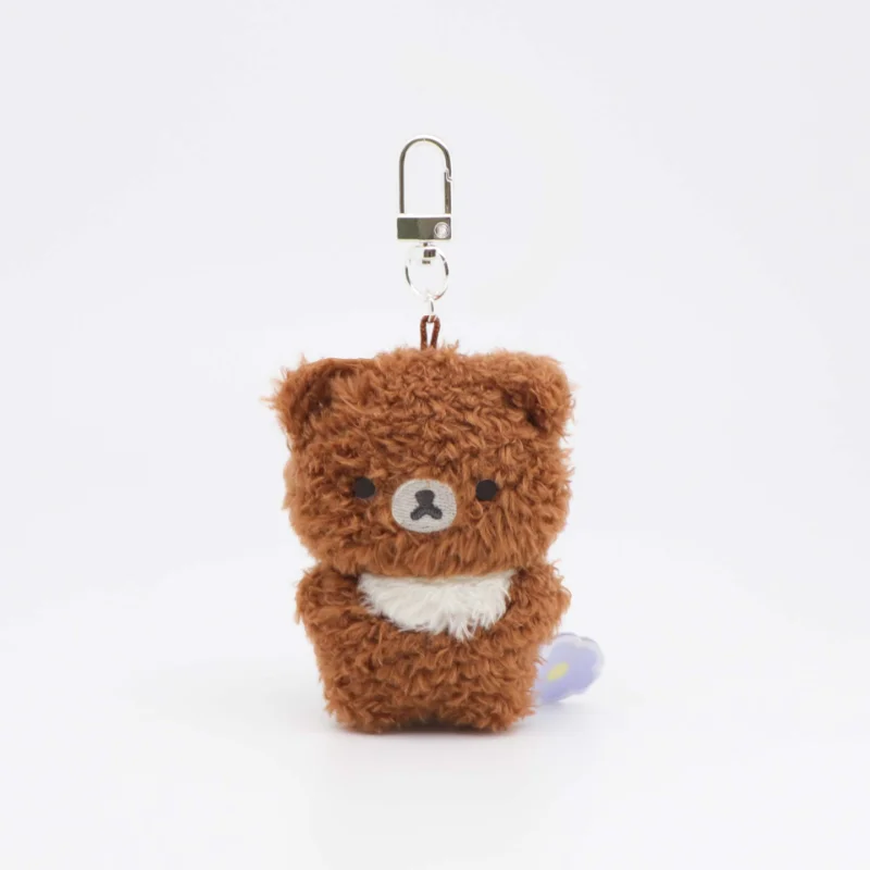 귀여운 곰 인형 백팩 참 장식 정교한 만화 키체인 장식품 크리스마스 선물