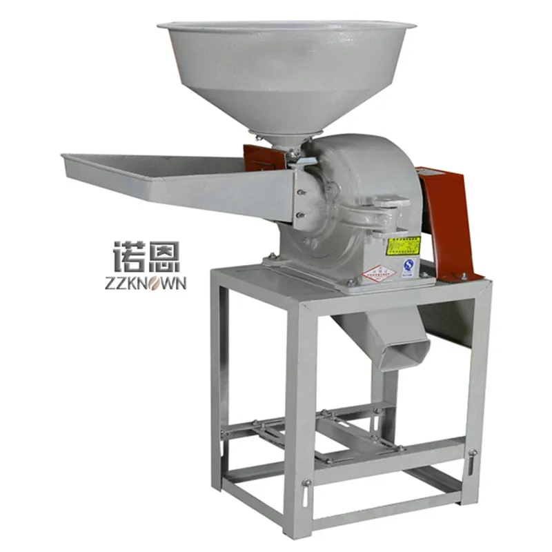 Grain Powder Milling Grinder  Leaf Cocoa Bean Bitter Gourd Pulverizer Making Machine Agricultural Rice Miller for Crush