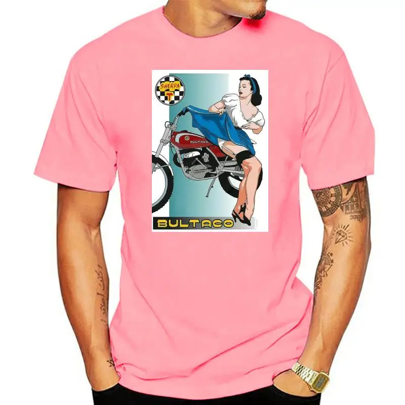 Bultaco Motor Girl T-shirt S to 5XL