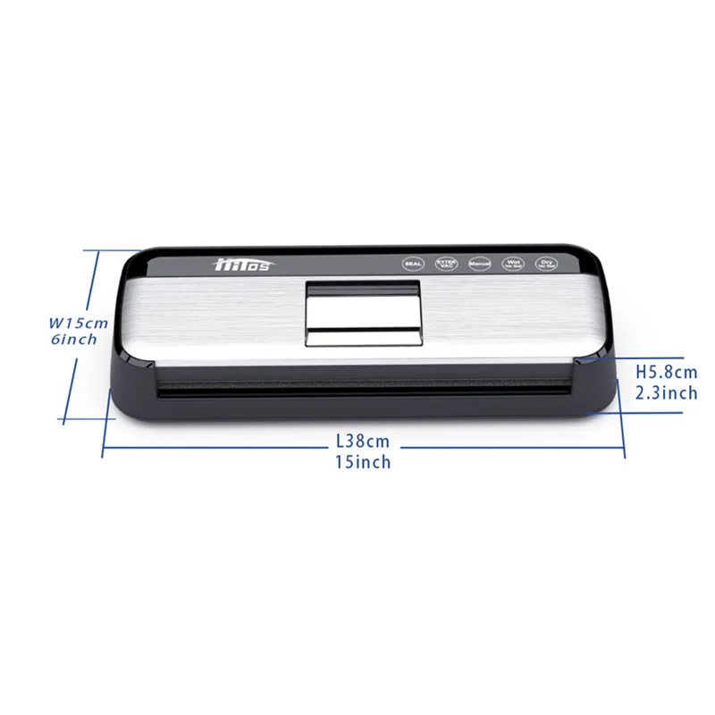 Vacuum Packaging Machine Household Food Vacuum Sealer Automatic Hands-free Pressing Vacuum Machine Fresh-keeping Machine