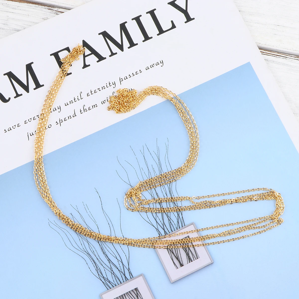 

2M S925 1 Roll Golden Diy Jewelry Making Sturdy Lightweight Decoration For Necklace Bracelet Foot Chain Diy Accessories Handmade
