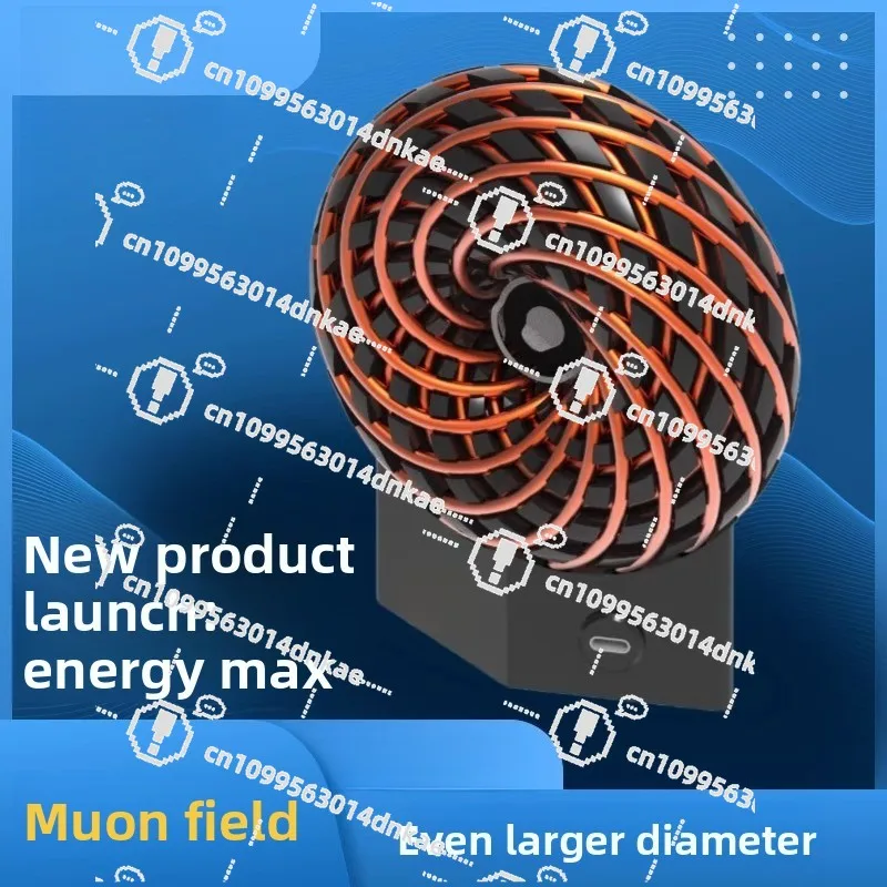 Coil Winding Field Coil Neutrino Vortex Field Magnetic Therapy Instrument Adjustable Frequency Generator Sleep Instrument High