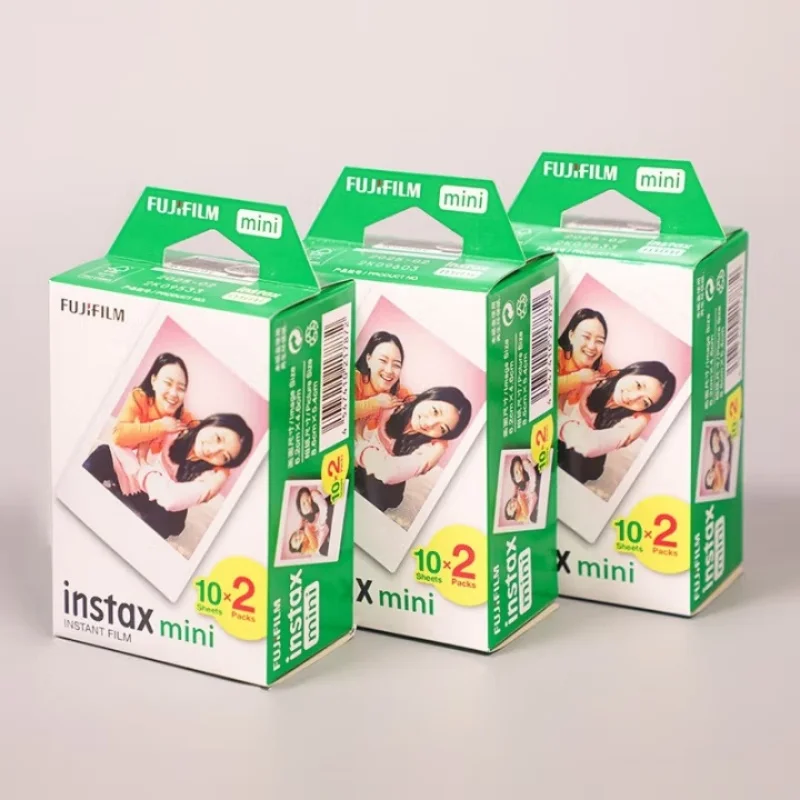 Twin Pack For Fujifilm Instax Mini Film Instant Photo Paper For Fuji Instax Mini 7 8 9 10 11 12 40 50 90 Link Cameras Films