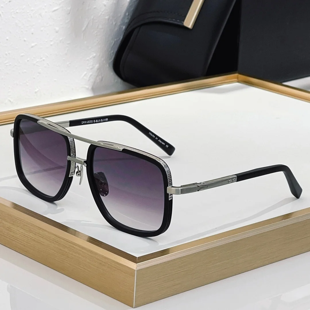 ADITA MACH ONE 59-15-127 Top Quality Men's Sunglasses for Women Classic Punk Luxury Titanium UV400 Designer Sunglasses with Box
