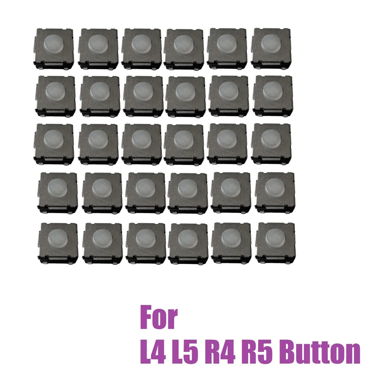 A42T 30PCS L4L5 R4R5 Button Switch for Steam Deck Tactile Tact Push Button Micro-Switch Momentary