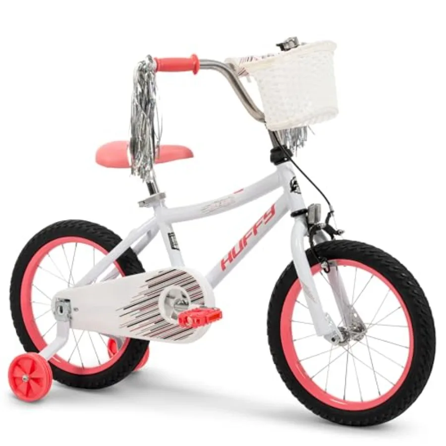12/16 Inch Bikes Multiple Colors Available Ideal for Ages 3+ Years Old EZ Build Assembly Removable Training Wheels Chain Guard