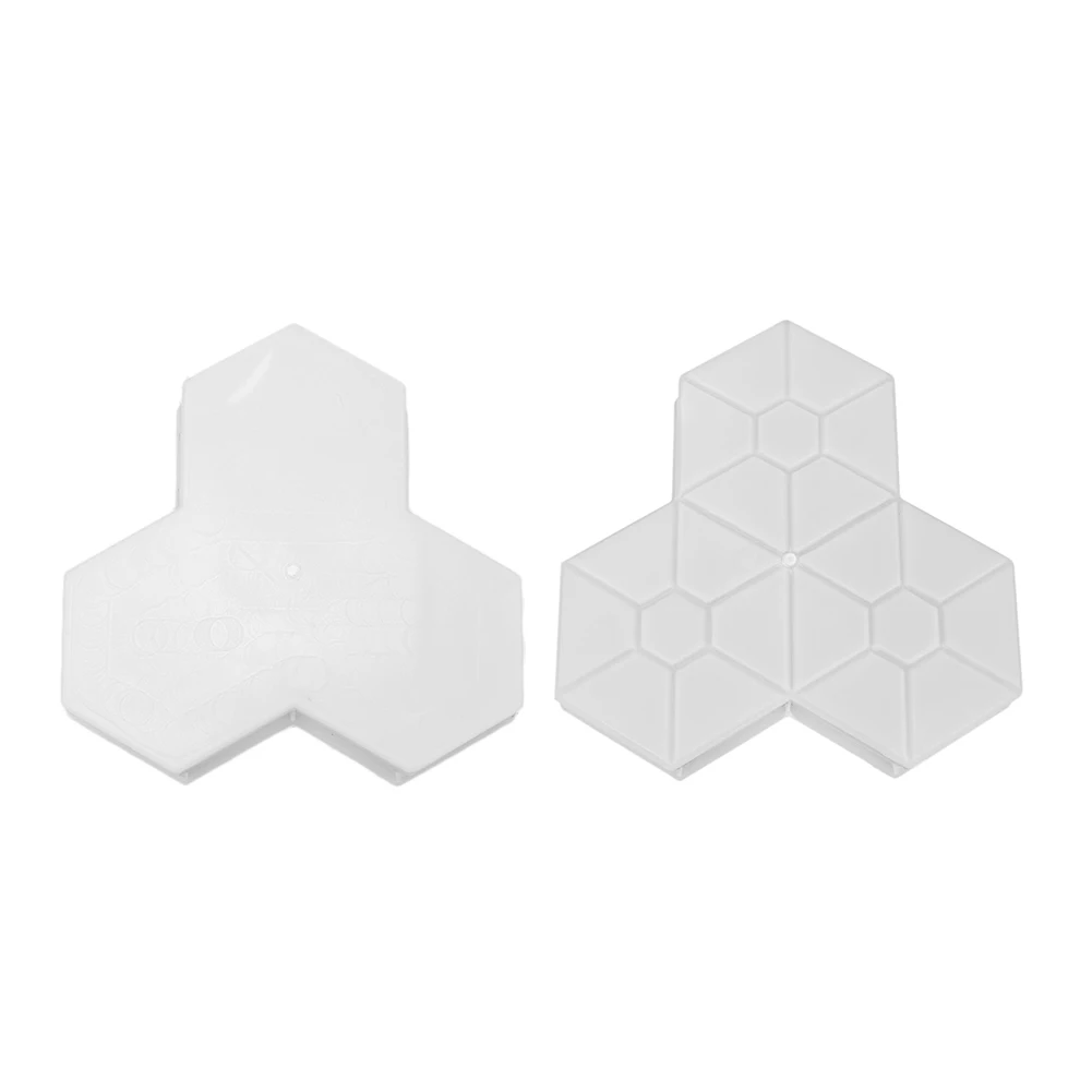 DIY Plastic Garden Yard Paving Mold DIY Manually Paving Maple Leaf Walkway Mold Paving Cement Brick Stone Road Concrete Molds