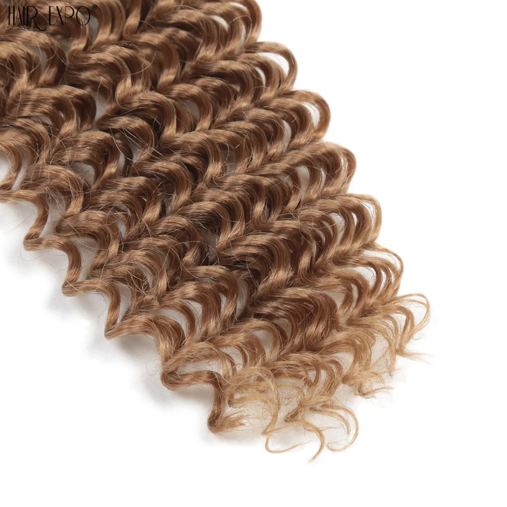 22 "Deep Wave Häkeln Haar synthetische Leidenschaft Twist Flechten Haar verlängerung Afro Locken Wasserwelle Deep Twist Zopf Haar Ozean Welle – Detail 11