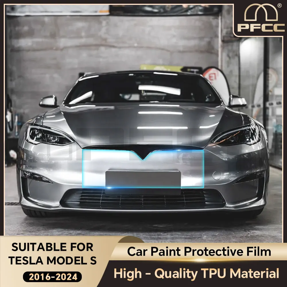 

PFCC For Tesla Model S 2012-2024 Precut Paint Protection Film Car Door Sills Protective Handle Sticker TPU PPF Cars Accessories