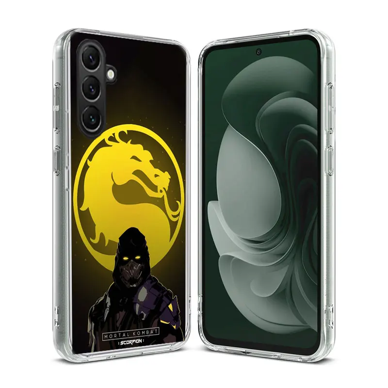 Hot Scorpion Zero Sub Mortal Kombat Phone Case Samsung A02S A03S A13 A23 A33 A52S A12 A22 A32 Galaxy A51 A71 A41 A21 A31 A53 A73