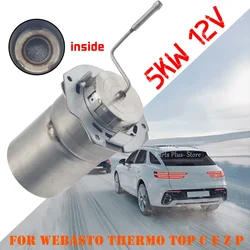 Webasto 온수기용 버너 연소 챔버 디젤, 사각형 구멍이 있는 자동차 온수기 키트, Thermo Top C E P Z, 12V, 5KW