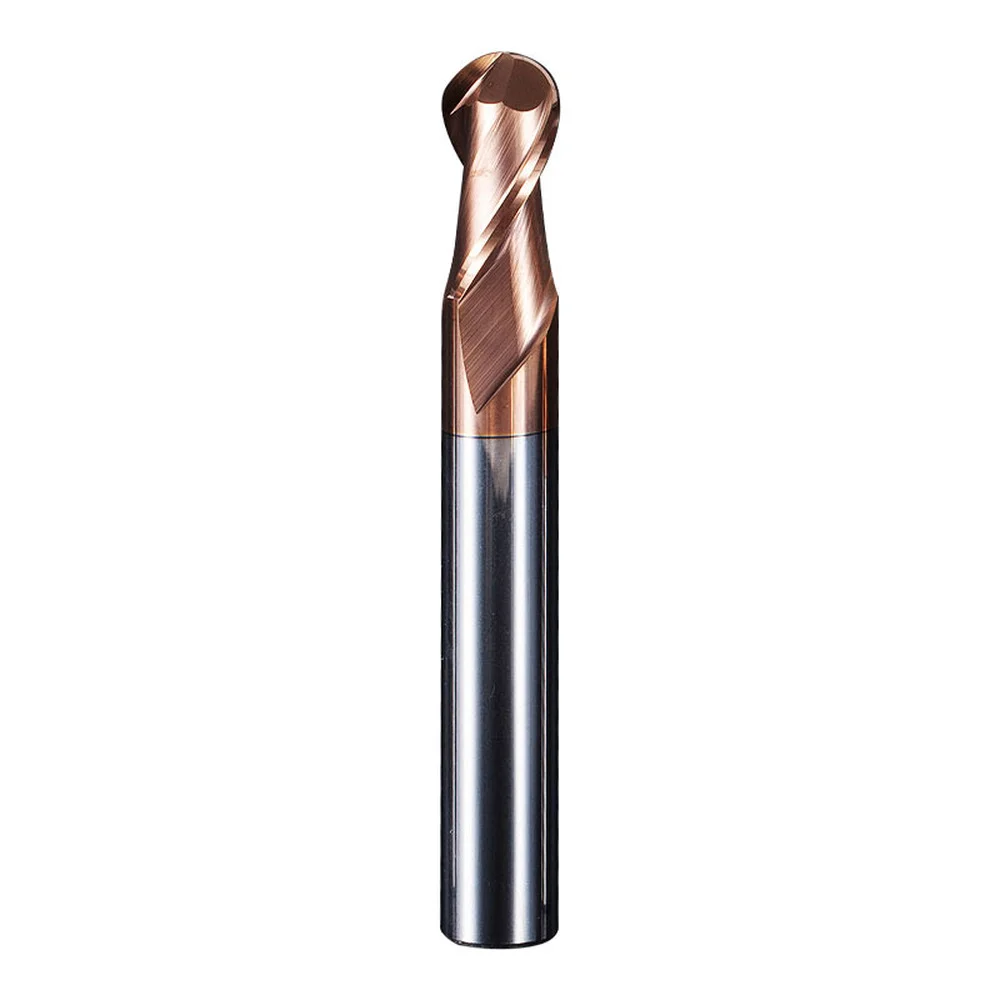 5Ps 58°2F R0.5x2x4x50L,R1x4x4x50L,R1.5x6x4x50L,R2x8x4x50L,R2.5x10x6 Series CNC Metal Lathe Tool Round Head Bronze Milling Cutter