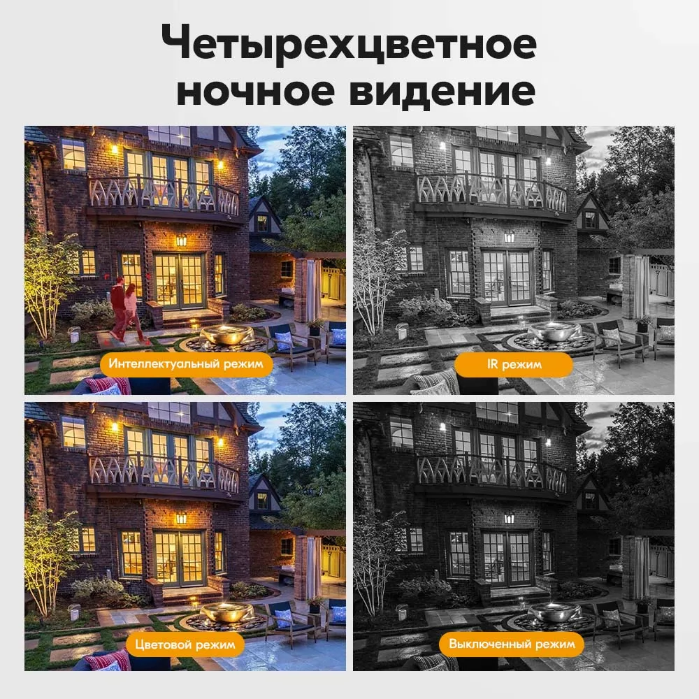 Imou Cruiser 4MP Wifi Camera Outdoor Human Detection Video Surveillance Two Way Talk Color Night Vision Dual-antenna Cam