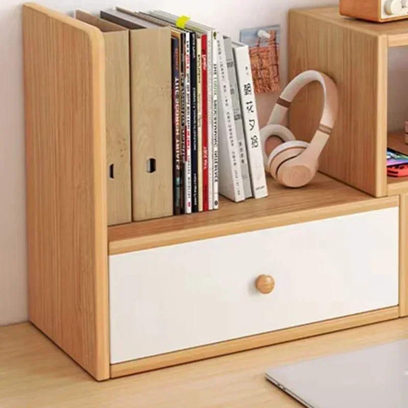 حامل مجلة عرض الكتب الصغيرة رف مجلة غرفة المعيشة الخشبي متعدد الطبقات ملحقات مكتب بورت ريفو بوا #4