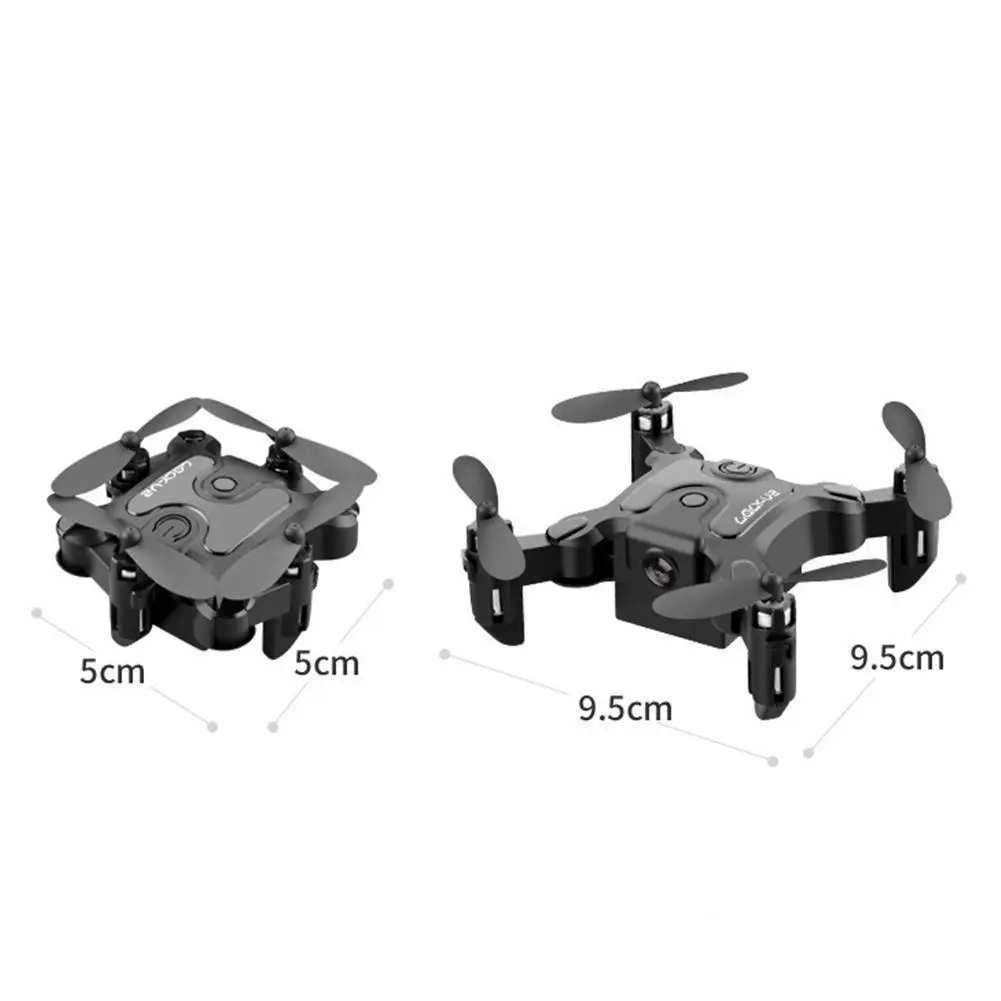 New Mini Drone V2 4K 1080P HD Camera WiFi Fpv Air Pressure Altitude Hold Foldable Quadcopter RC Drone Kid Toy GIft