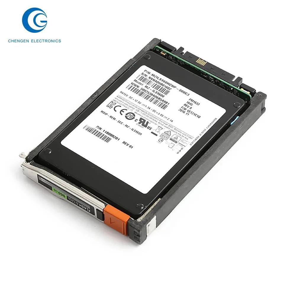 2pcsHigh جودة 960Gb Sas-1Gbps.5 بوصة محرك الحالة الصلبة 11800001 960Gb Ssd Sas.5 "1G