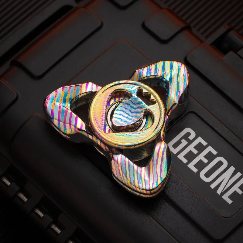 TIGO Production Apophis EDC Fidget Spinner Metal Fidget Toys Antistress for Adults