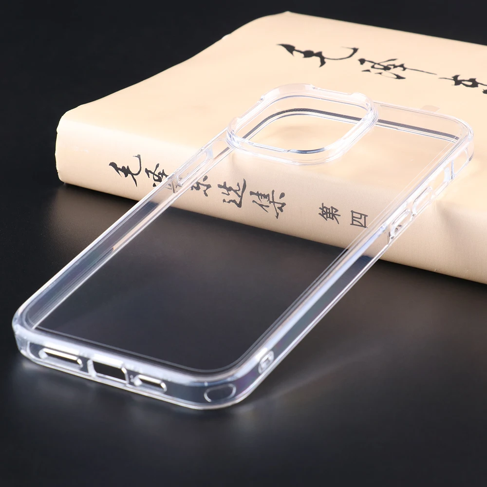 UGOjP Case For iPhone 13 Pro Max 13 Pro 12 Pro Max Shockproof Transparent Phone Case Women Men Anti drop Clear Protective Cover - náhled 3
