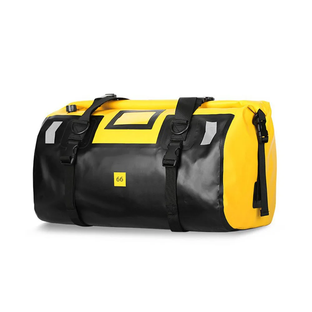 Waterproof Bag PVC Large Capacity Tail Bag Motorcycle Universal Pannier Bag Foreign Trade Motorcycle Pillion Bag