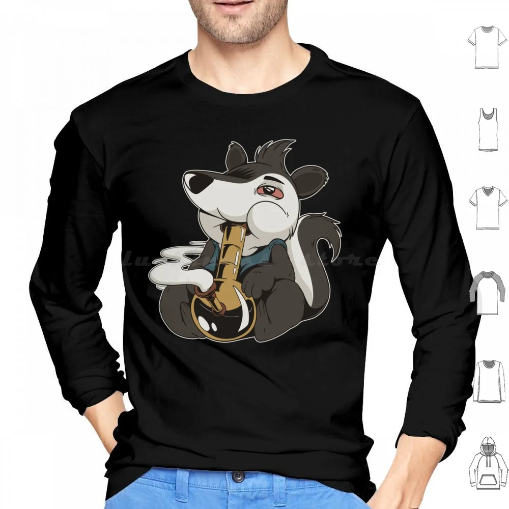 Skunk Bong 420 Hoodie cotton Long Sleeve Skunk Works Skunk Lockheed Pseudonym Lockheed Advanced Development Projects