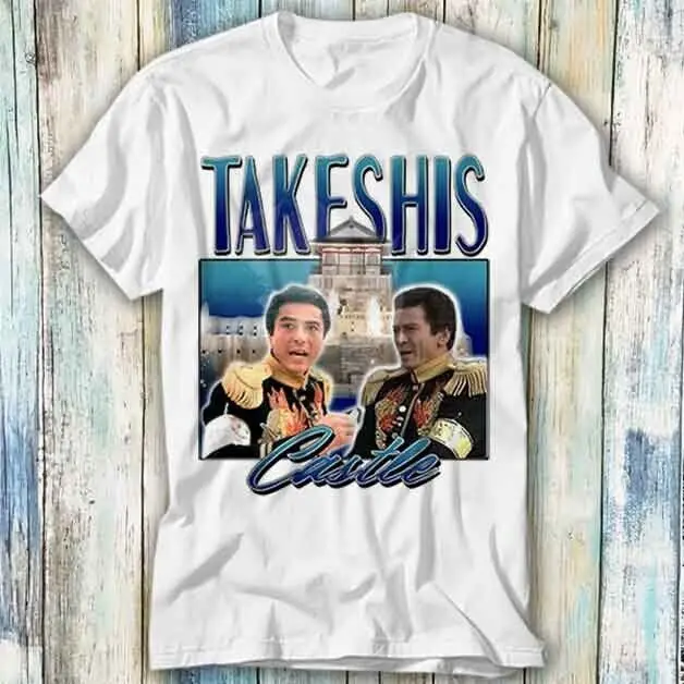 Takeshis Castle Homage 90s 80s Japan T Shirt Meme Gift Top Tee Unisex