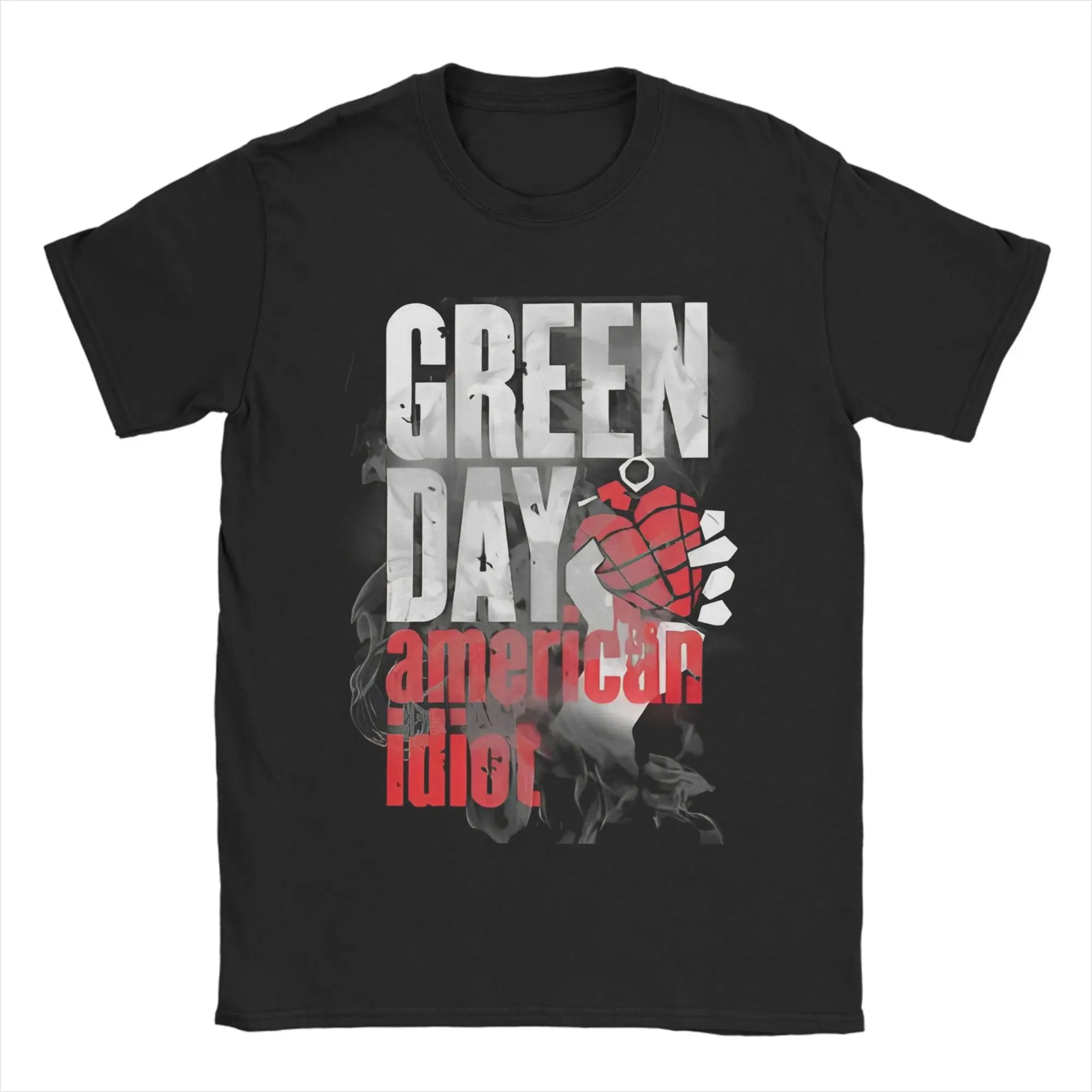 

Green Days 2024, футболки Tour Rock, мужская одежда с круглым вырезом и короткими рукавами, зеленый день, Dookie Saviors, хлопковая летняя одежда в стиле хип-хоп