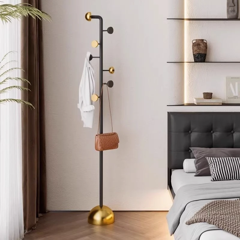Italian modern simple hanger floor-to-ceiling bedroom small hanger household coat rack entrance