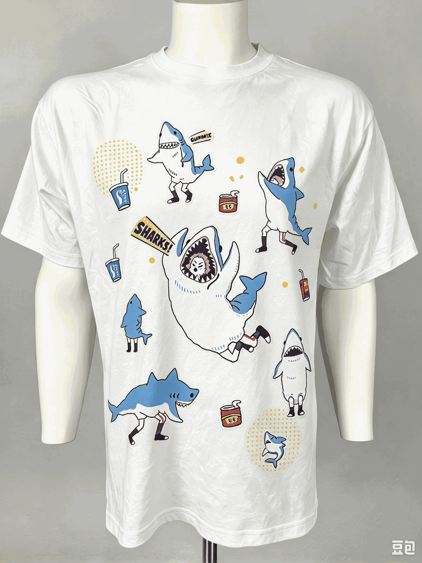 Dorohedoro Streetwear Trendy Cotton Oversized Unisex Vintage Loose Breathable soft Print T-shirts for Men Women Fashion Couples