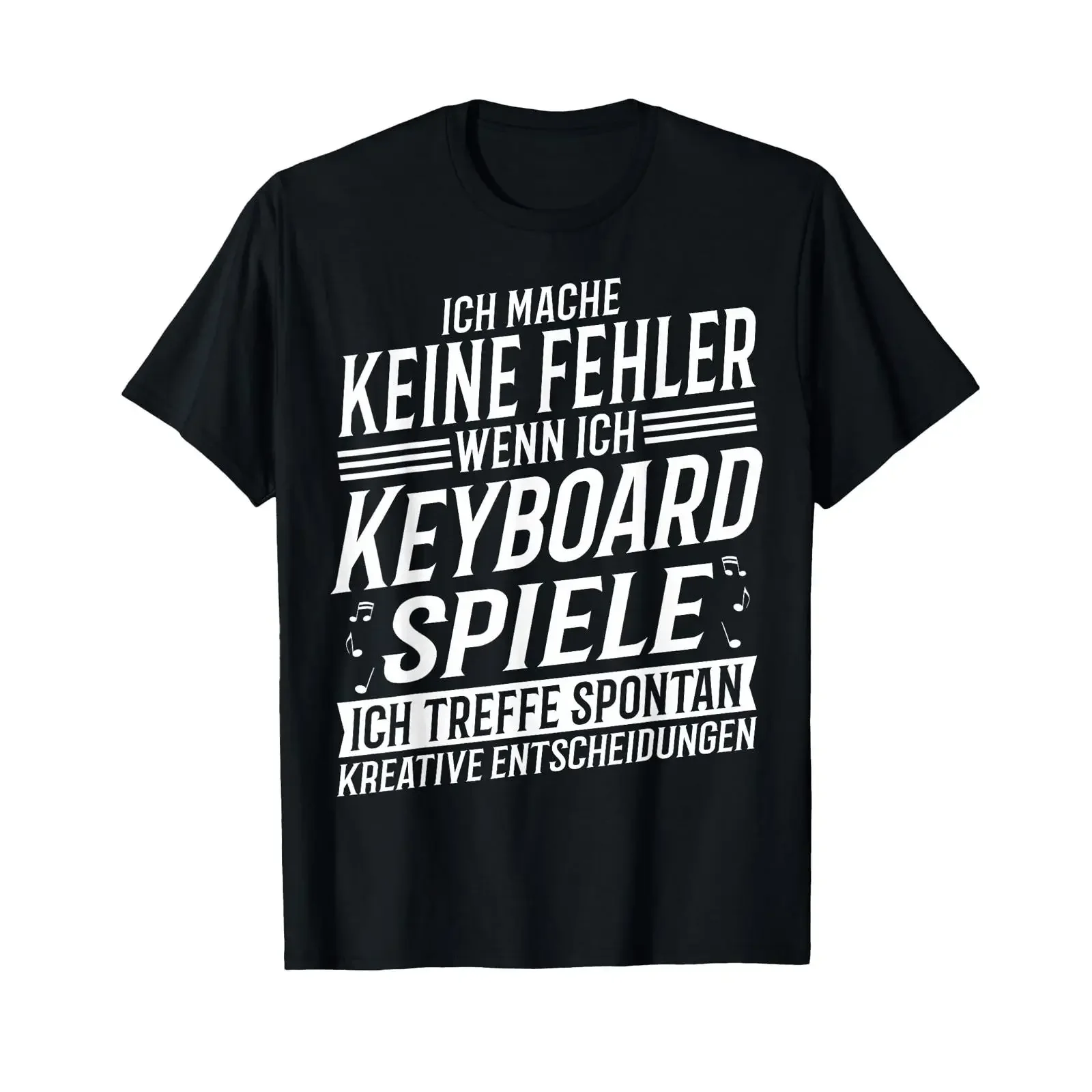 Keyboard Player Musical Instrument Music T Shirt black vintage Washed streetwear Breathable designer clothes Unisex Stretched