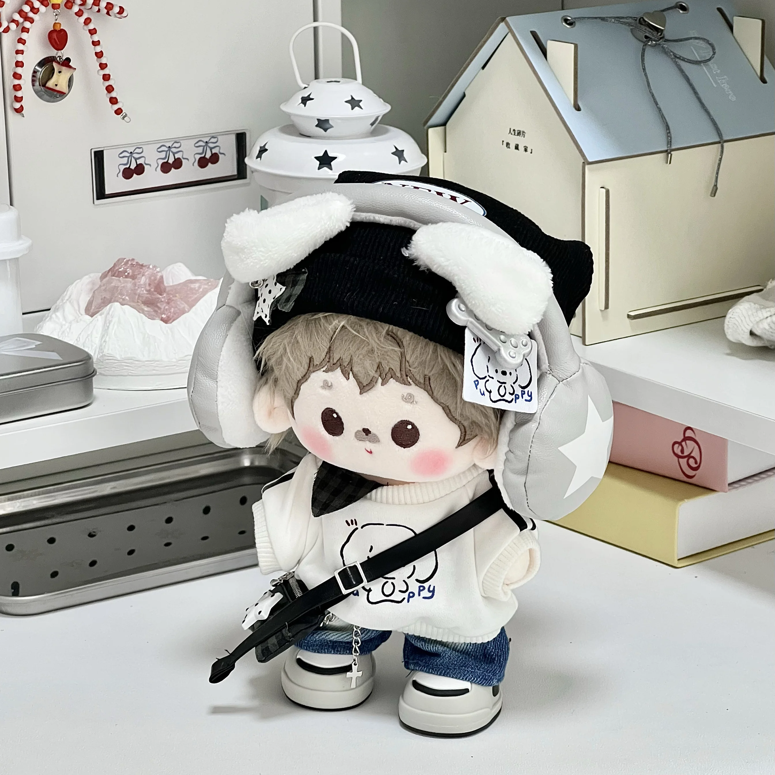 

Laisi Puppy Cotton Doll 20cm Baby Clothes Original Baby Clothes Set 25cm Cute Clothes Only Clothes No Doll Replacement Clothes