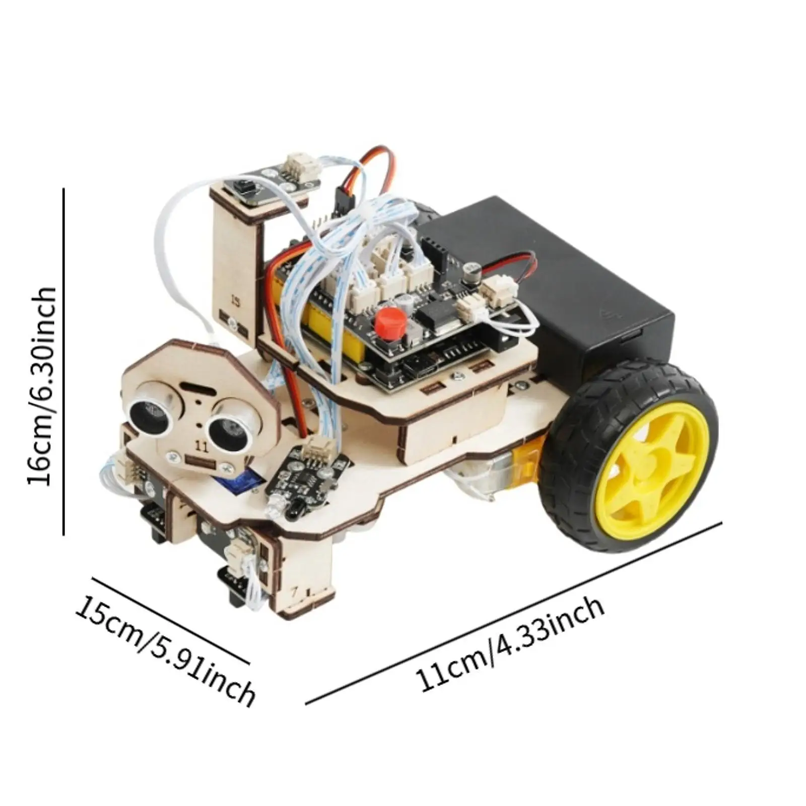 Smart Car Robot Building Programming Science Coding Kit for Ages 8-12 12-16