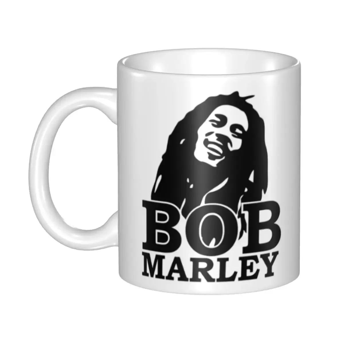DIY Jamaica Reggae Music Bob Marley Ceramic Mugs Personalized Coffee Cups Creative Gift